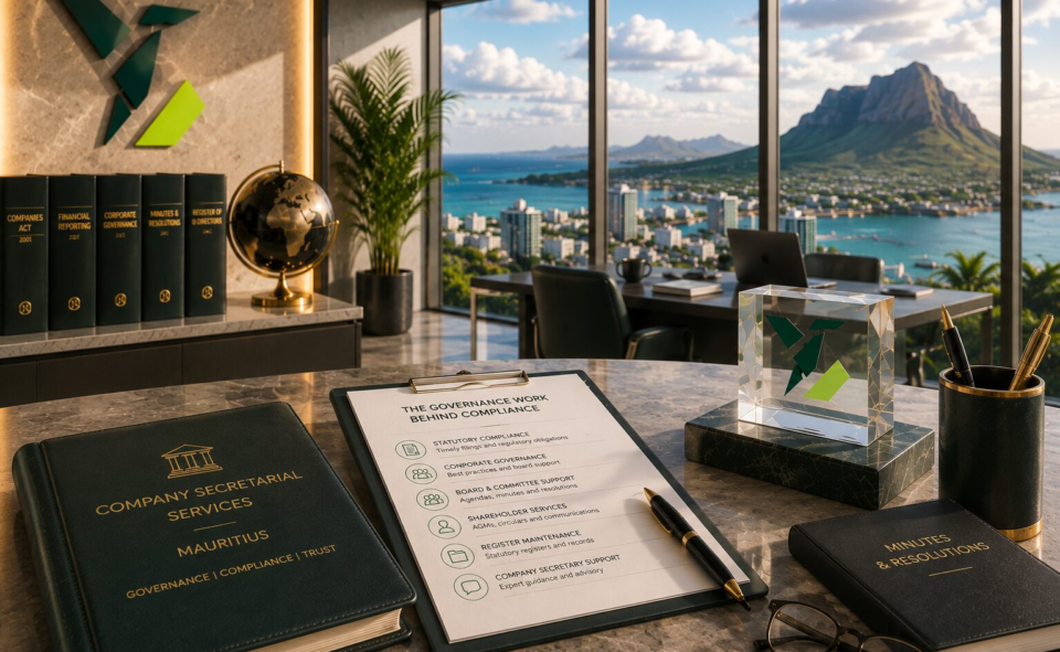 Company Secretarial Services in Mauritius: The Governance Work Behind Compliance