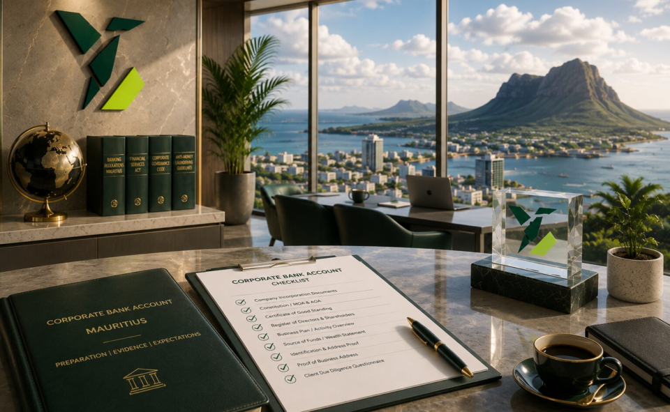 Opening a Corporate Bank Account in Mauritius: Preparation, Evidence and Expectations