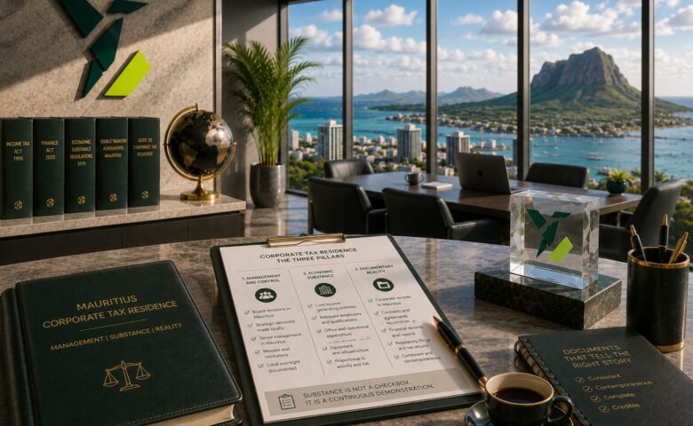 Mauritius Corporate Tax Residence: Management, Substance and Documentary Reality