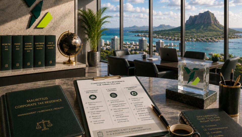 Mauritius Corporate Tax Residence: Management, Substance and Documentary Reality